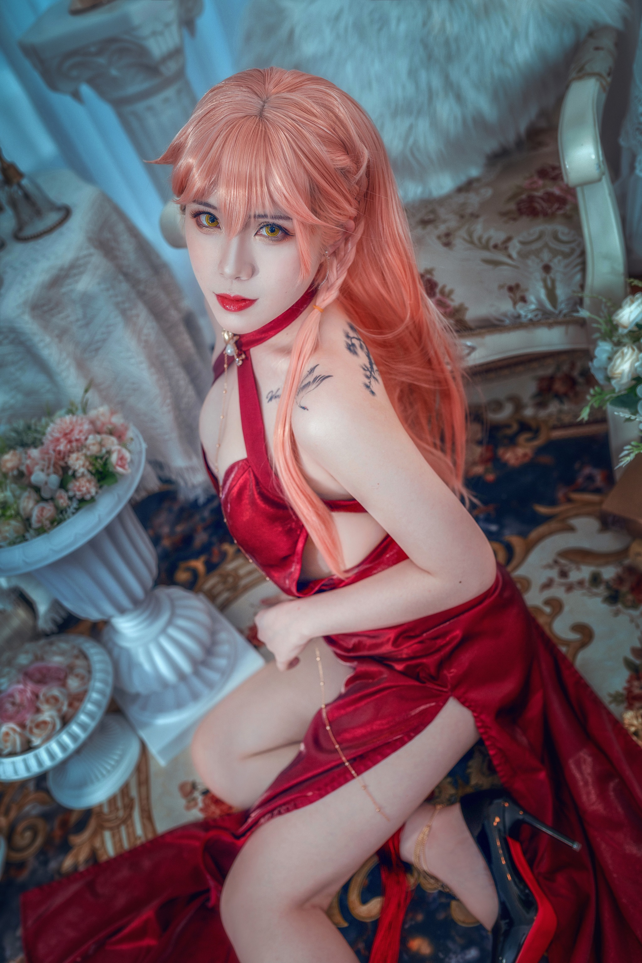 图片[1]-羊大真人 – No.001 Ots14 礼服[16P]-XikXak